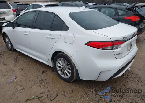 2020 Toyota Corolla Le z USA, uszkodzony, nr VIN 5YFHPRAE4LP008612